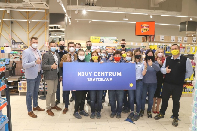 Lidl: 153. predajňa v SR je v stanici Nivy