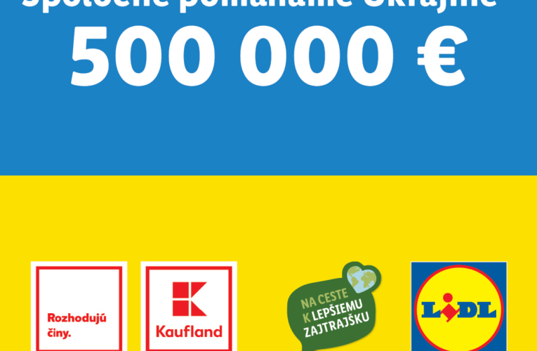 Lidl a Kaufland podporia ľudí zasiahnutých konfliktom na Ukrajine