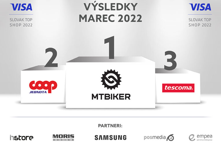 Víťazi Visa Slovak Top Shop za mesiac marec 2022