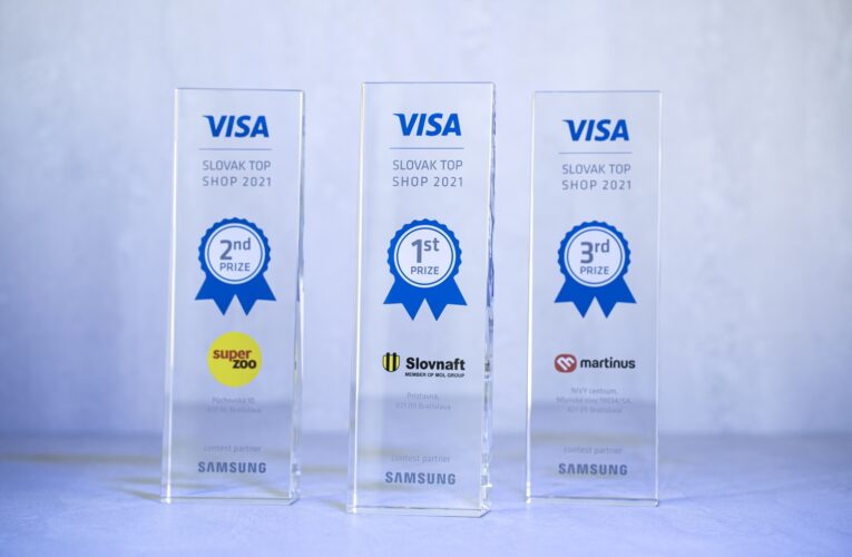 Víťazom 1. ročníka Visa Slovak Top Shop sa stala servisná stanica Slovnaft
