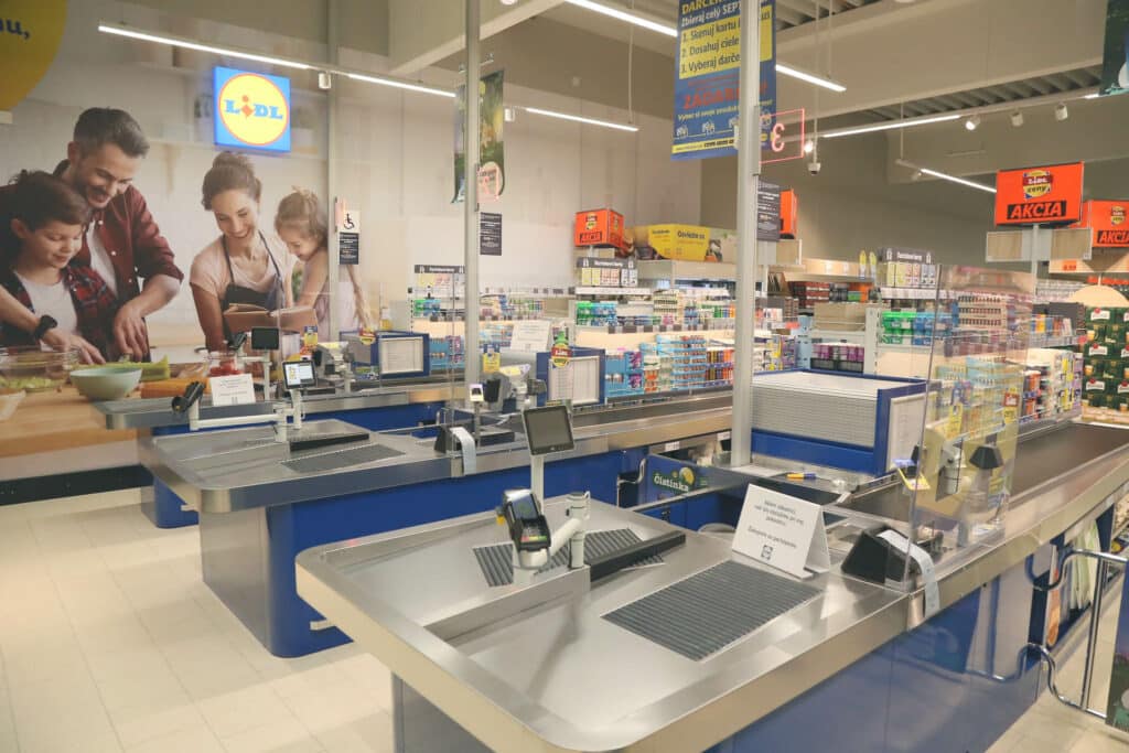 Lidl na Nimnickej ulici v Púchove