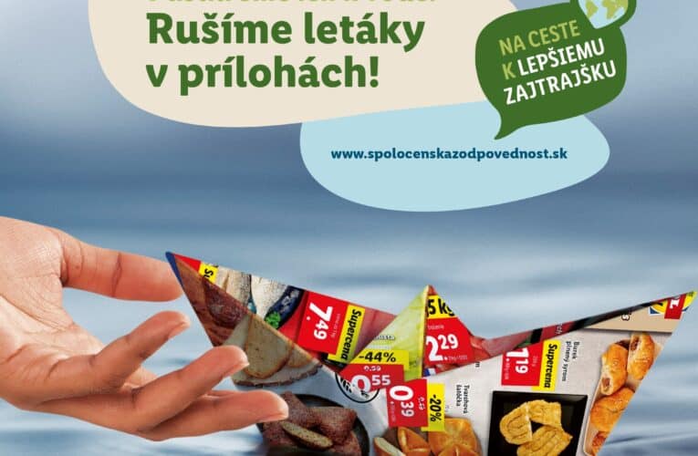 Šetrite spolu s nami, vyzýva Lidl ostatné reťazce