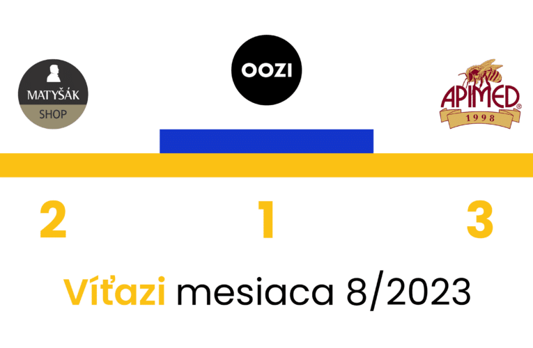 Víťazi Visa Slovak Top Shop za mesiac august 2023