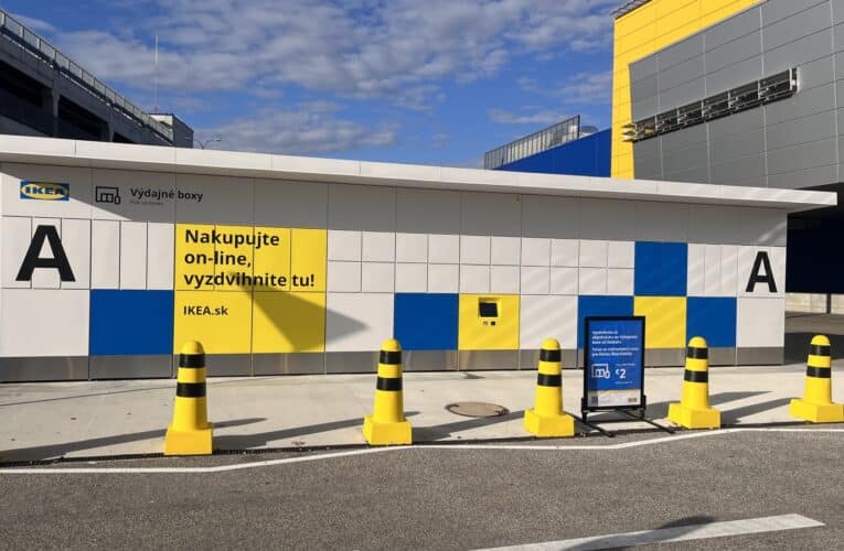 IKEA na Slovensku spustila výdajné boxy