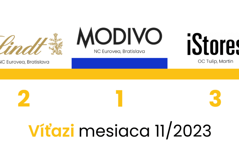 Víťazi Visa Slovak Top Shop za mesiac november 2023