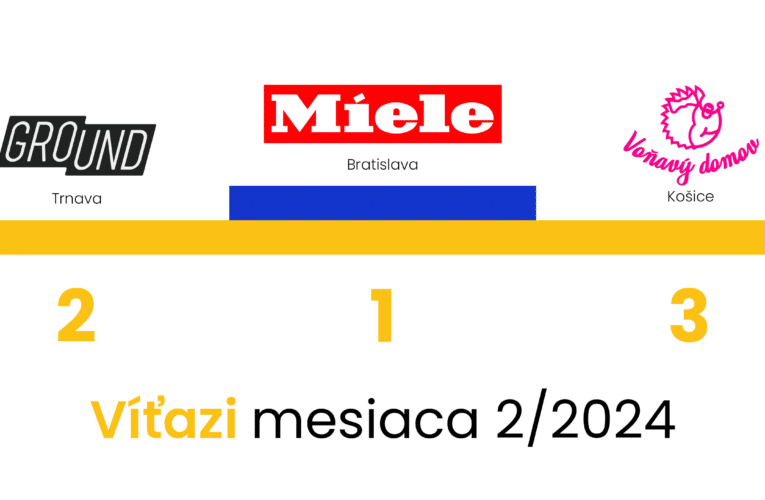 Víťazi Visa Slovak Top Shop za mesiac február 2024