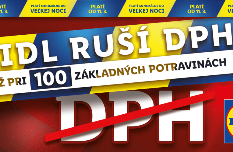 Skutočný boj proti zdražovaniu: Lidl zrušil DPH na základných potravinách