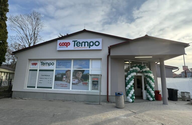 COOP Jednota Krupina otvorila v Dudinciach nový Tempo SUPERMARKET