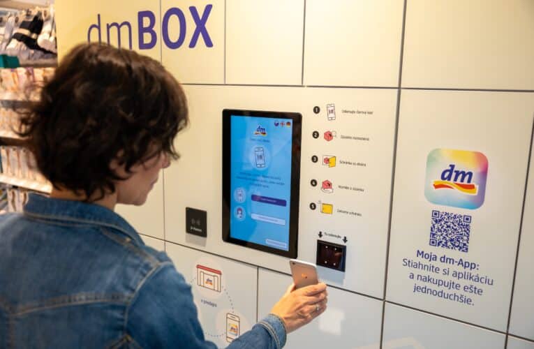 dm spustila nový koncept odberného miesta dmBOX