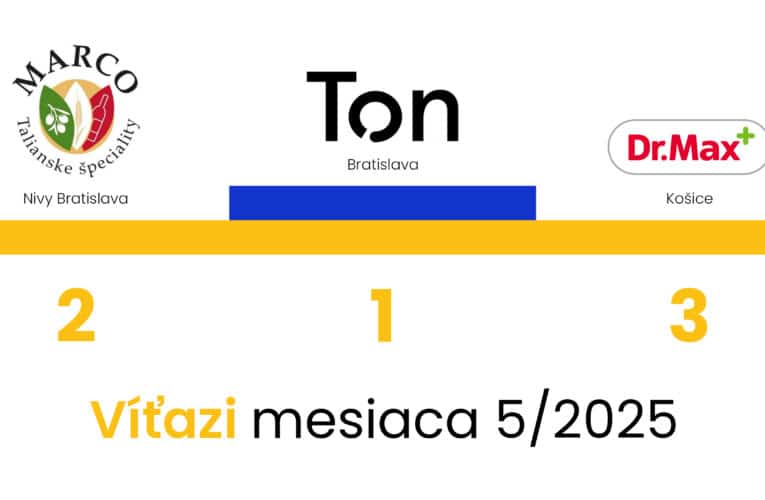 Víťazi Visa Slovak Top Shop za mesiac máj 2025