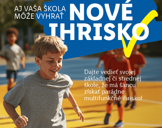 Nadácia Lidl: Školy majú šancu získať ihrisko za takmer 100-tisíc eur  