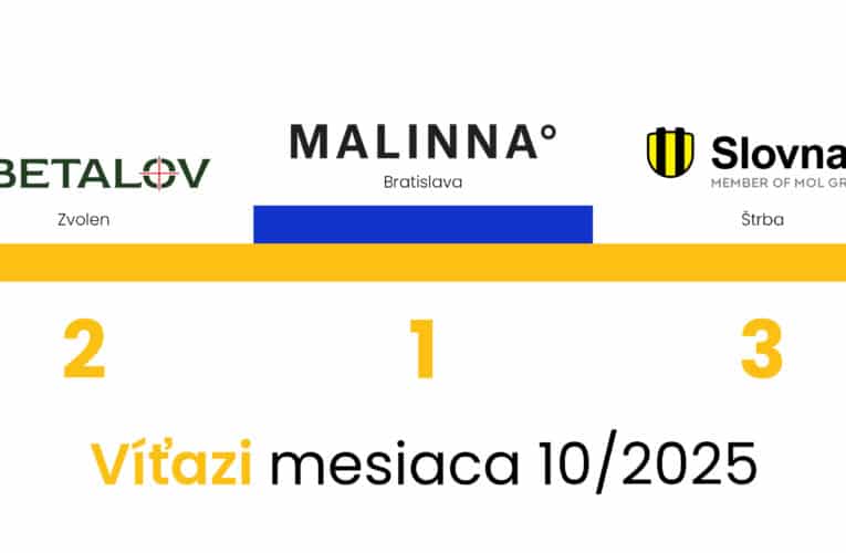 Víťazi Visa Slovak Top Shop za mesiac október 2025